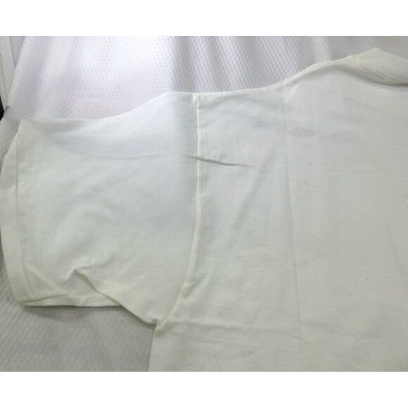 VTG Embroidered Bowling Graphic T-Shirt 2X Polyester & Cotton Blend  Made In USA - Picture 7 of 7